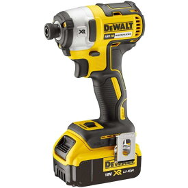 デウォルト(DeWALT) 18V XR Li-Ion ブラシレス・インパクトドライバー (4.0Ah バッテリー×2個) DCF887M2-JP