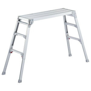 長谷川工業(Hasegawa) 脚部伸縮式足場台 DRS-1000c(0.65~0.96m)  折りたたみ式【北海道・沖縄・離島配送不可】