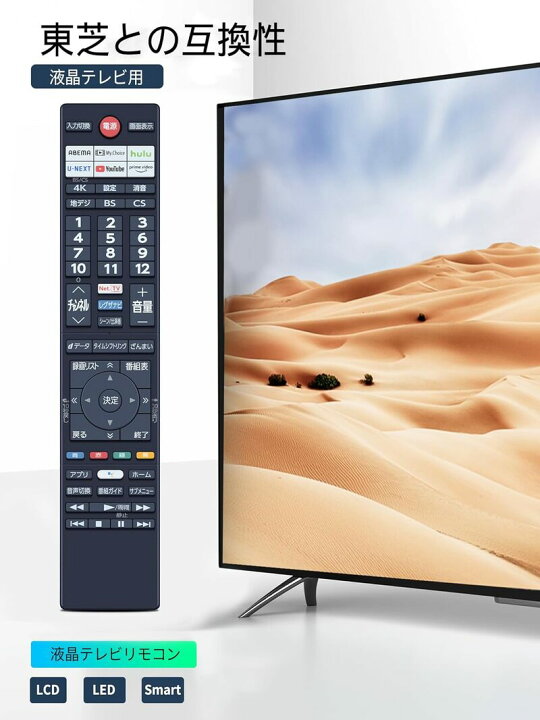 楽天市場】東芝 CT-90495 リモコン for TOSHIBA 東芝 レグザ リモコン 