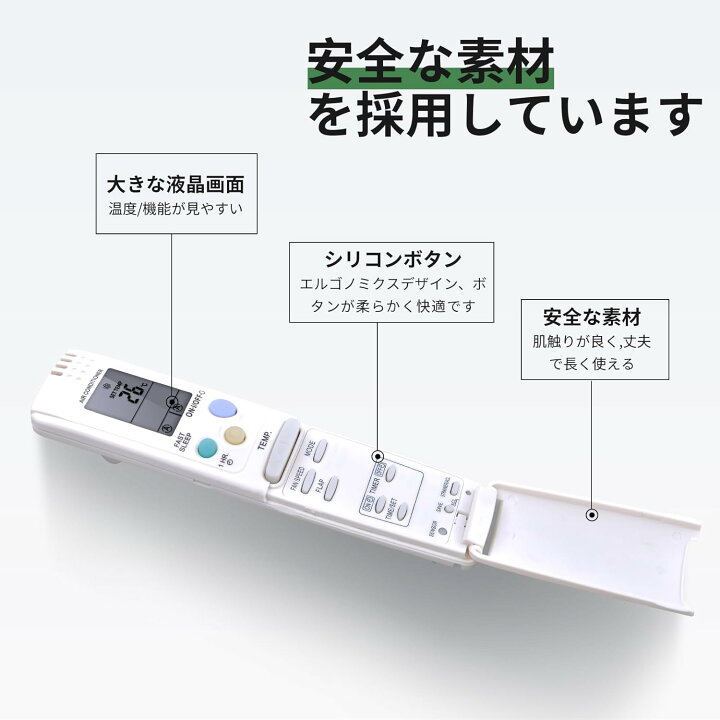 楽天市場】エアコンリモコン RCS-ZP1 for Sanyo サンヨー電機 エアコン 