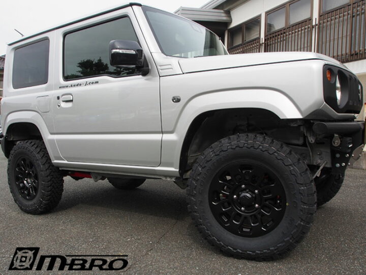 楽天市場 ジムニー Jb64 Jb74 Jb23 Ja22 Ja12 Ja11 1655 16インチ 5 5j 139 5h アルミホイール5本セット マッドサンダー Mud Thunder Mbro Mud655 カー用品 カスタムハウス
