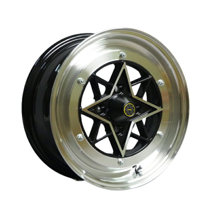 楽天市場】軽用 軽四 スターシャーク +38 1460 14インチ 6J 100-4H 