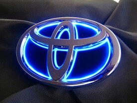 楽天市場 トヨタ エンブレム Led 青の通販