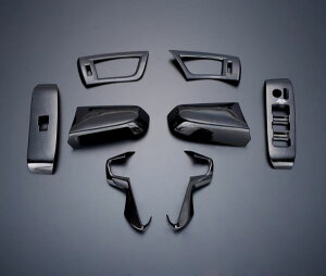 アルファード インテリアパネル 8P 30系 2015/1- 黒木目 LUNA/ルナ (PDL030