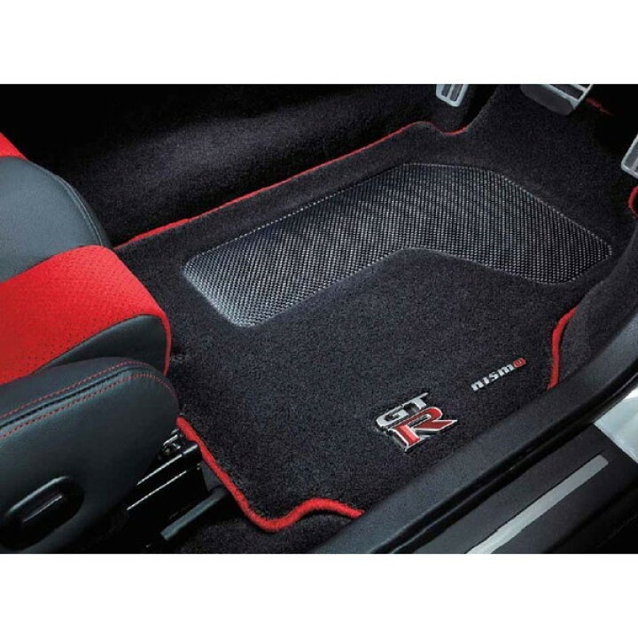楽天市場】ニッサンGT-R フロアマット R35 NISMO/ニスモ (74900-RNR50 