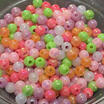 楽天市場】4mm 丸玉 アクリルビーズの通販