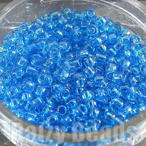【20パック分おまとめセット】【丸小ビーズ・ダークアクア】 高品質日本製丸小ビーズ 約1.9mm 約970ヶ(約10g)