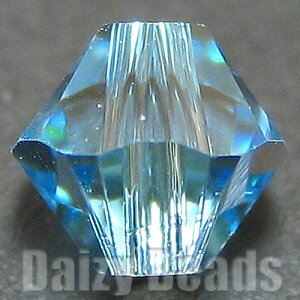 【在庫限り】【ランキング2位受賞】スワロフスキー 【ビーズ #5301/5328 4mm 約50粒】【アクアマリン】