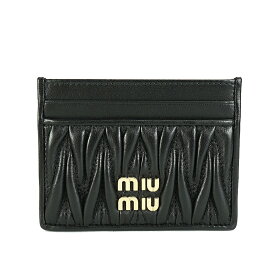 【ポイント5倍 5/27 13時まで】ミュウ ミュウ MIU MIU カードケース レディース マテラッセ MATELASSE'MIU【5MC076-2FPP】