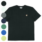 【ポイント5倍 5/2 13時まで】メゾン キツネ MAISON KITSUNE Tシャツ メンズ FOX HEAD PATCH REGULAR TEE SHIRT【LM00104KJ0008】