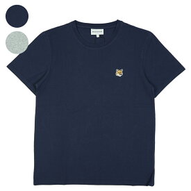 【ポイント6倍 5/27 13時まで】メゾン キツネ MAISON KITSUNE Tシャツ レディース FOX HEAD PATCH REGULAR TEE SHIRT【LW00105KJ0008】