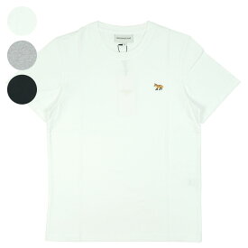 【ポイント5倍 6/11 2時まで】メゾン キツネ MAISON KITSUNE Tシャツ レディース BABY FOX PATCH REGULAR TEE SHIRT【MW00110KJ0008】