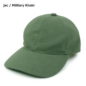 【ラスト1点】A.P.C. アーペーセー ベースボールキャップ ロゴ刺繍 チャーリー ユニセックス CASQUETTE CHARLIE【COCPR M24069】