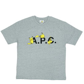 【4時間限定 ポイント10倍 4/23 20時スタート】アーペーセー × ポケモン A.P.C. × POKEMON Tシャツ メンズ T-SHIRT POKEMON PIKACHU H【COEZB-H26315】