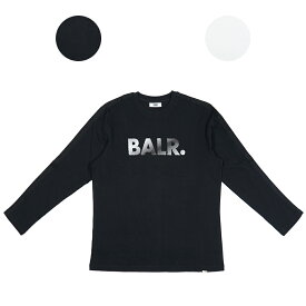 【商品限定 10％OFFクーポン】【まとめ買いクーポン】 ボーラー BALR. Tシャツ 長袖 ロンT メンズ ロゴ Franck Relaxed Tunnel Longsleeve T-Shirt【B1111-1044】