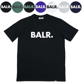 【5時間限定ポイント5倍 5/27 19時スタート】BALR. ボーラー Tシャツ メンズ ロゴT Brand Straight T-Shirt【B1112-1048】