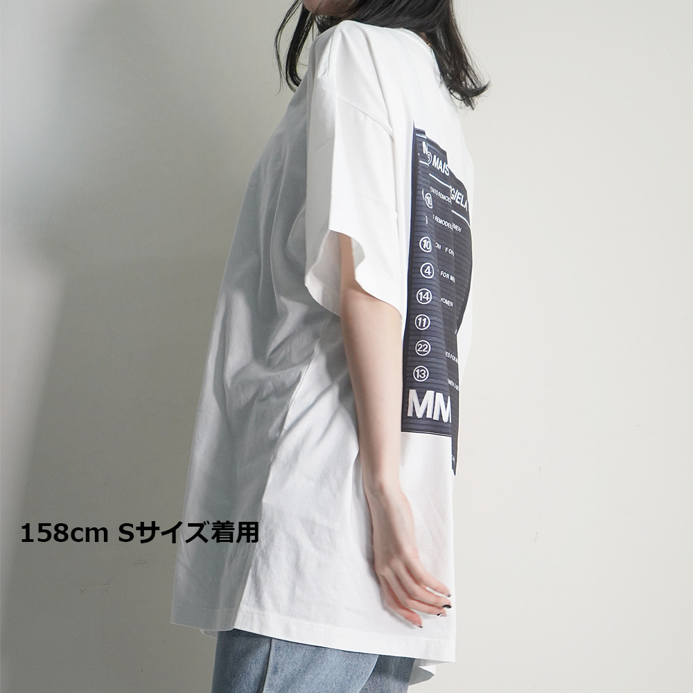 インポート正規品  半袖 Tシャツ S23588 S62GD0121 エムエムシックス MM6 Tシャツ/カットソー(半袖/袖なし)