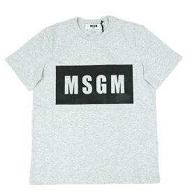 【週末限定 ポイント10倍 5/31 18時スタート】エムエスジーエム MSGM Tシャツ ボックス ロゴ レディース T-SHIRT/T-SHIRT【2000MDM520-200005】