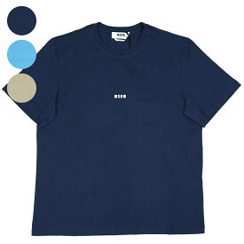 エムエスジーエム MSGM Tシャツ ロゴ メンズ T-SHIRT【3640MM500-247002】