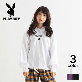 楽天市場 Playboy パーカー レディースファッション の通販