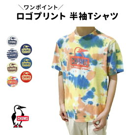 SALE30%OFF 【4/17 9:59迄ポイント10倍】 CHUMS チャムス ワンポイント 半袖 Tシャツ メンズ トップス ブランド ロゴ プリント アウトドア USAコットン CH01-1834