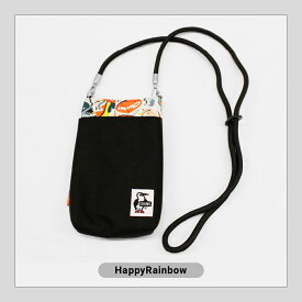 【LINE登録で10%OFFクーポン】 CHUMS チャムス ROPE SHOLUDER POUCH SWEAT NYLON 軽量 ロープショルダーポーチ フェス アウトドア 春夏新作 CH60-3617