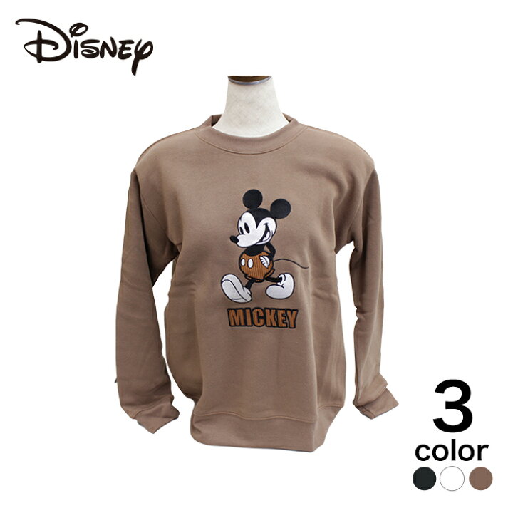 楽天市場 ディズニー Disney 裏起毛 Tシャツ レディース トップス Tシャツ 長袖 ダン 蔵之助 楽天市場店