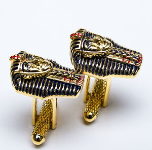 JtX{^ ONYX-ART LONDON CK494 GOLD PHAROAH@CUFFSEE`GWvgt@Ỉ