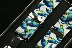 ���y�����F�N�₩�� �T�X�y���_�[ 35mm X�^ �V���o�[�N���b�vBRITISH BELT PARROT�@�_���i�I�E���j ���Ă���PARADISE�V���[�Y�F���Y��I���͂ł�