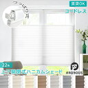 【先着20%OFF+マラソンP5倍】つっぱり ハニカムシェード ハニカムスクリーン 遮光 コードレス 上下開閉 穴開け不要 ロールスクリーン ロールカーテン オーダー サイズ 遮光1級 採光 非遮光 断熱 遮熱 省エネ プルコード 賃貸OK 簡単設置 幅180cm 丈200cm 間仕切り目隠