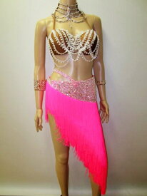 【中古】社交ダンス ラテンドレス L-0004