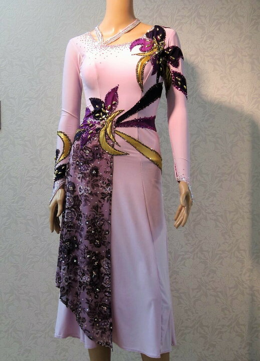 楽天市場】【中古】社交ダンス ラテンドレス L-0027 : ダンス 