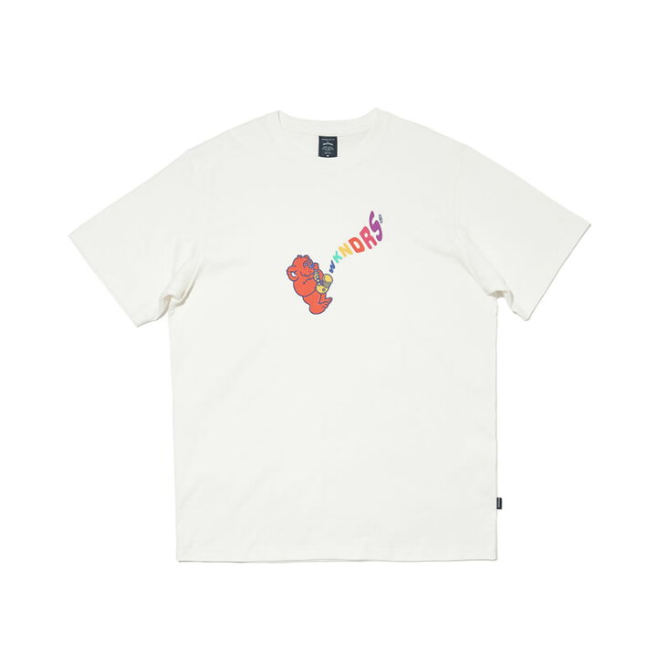 楽天市場 メール便対応 Wkndrs ウィークエンダーズ メンズ Tシャツ 半袖 トップス 綿100 コットン100 イラスト Jiro 春 夏 韓国 ファッション ブランド ストリート オルチャンファッション 韓国服 デイリーコーデ Korea 韓国ファッション Shoowtime