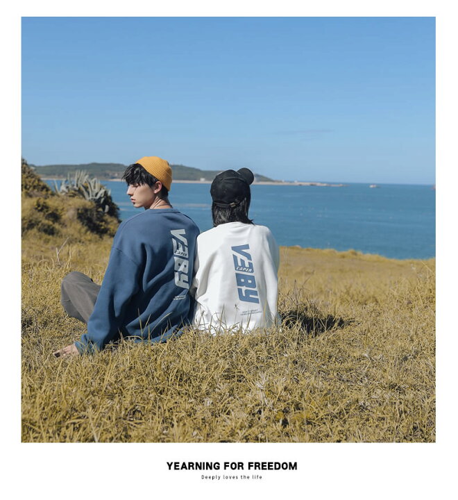 楽天市場 カップル お揃い 服 ペア トレーナー スウェット ペアルック 秋 冬 ビックシルエット 韓国ファッション デート 部屋着 おでかけコーデ おそろ オルチャンファッション 韓国服 リンクコーデ 記念日 プレゼント 韓国ファッション Shoowtime