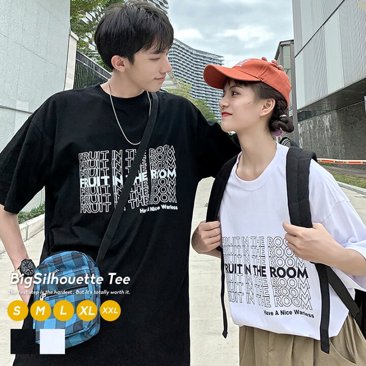 楽天市場 メール便対応 ペアルック ペアtシャツ 韓国 ファッション カップル おそろい リンクコーデ 綿100 コットン100 ユニセックス メンズ レディース 彼氏 彼女 半袖 ボーダー オルチャンファッション 韓国服 春 夏 ジェンダーレス 韓国ファッション Shoowtime