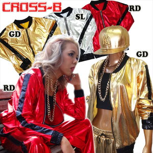 �y���[ �����y ���������z �T�C�h���C�� ���^���b�N �u���]�� (A3821)CROSS-B �_���X �ߑ� ���^���b�N �W���P�b�g ���^�� HipHop �q�b�v�z�b�v ���\��