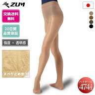滑り止め付き ダンスタイツ ZD2011A ダンス タイツ ストッキング 光沢 日本製 オールスルー 透明感 着圧 …