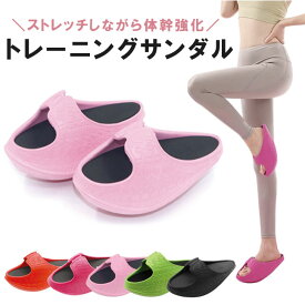 ダイエットスリッパ ダイエットサンダル 健康サンダル 美脚スリッパ バランスサンダル ストレッチサンダル バレエ シューズ エクササイズ トレーニング 宅トレ ヒップアップ 美脚 美尻 シェイプアップ 健康 姿勢 体幹 むくみ 足痩せ ZTR-SANDAL