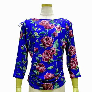 �y�V���ׁzJOAN �v�����g�g�b�v�X 11024-A LL�T�C�Y �u���[�n �ԕ� ������ �t�����[�v�����g �Ќ��_���X�E�G�A ���b�X�� �p�[�e�B�[ �J�b�g�\�[ �� ���f�B�[�X�g�b�v�X �����p���K�� �p�[�e�B�[