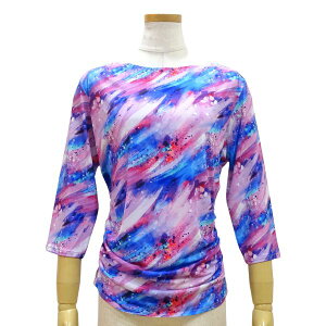 �y�V���ׁzJOAN �v�����g�g�b�v�X 11040-B LL�T�C�Y �s���N�u���[ �}���`�v�����g ������ �Ќ��_���X�E�G�A ���b�X�� �p�[�e�B�[ �J�b�g�\�[ ���f�B�[�X�g�b�v�X �����p���K�� �p�[�e�B�[�E�G