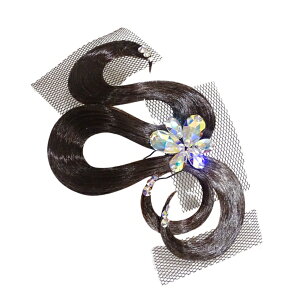 【オーダー可能】多美咲 オーナメント XR021 ストーン 付き 全18色 社交ダンスヘアアクセサリー 使いやすい 華やか ミニ フェイスライン サイド バック ボリュームタイプ 髪飾り カラバリあり