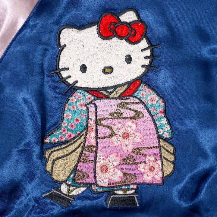 楽天市場】波と舞妓ハローキティ刺繍スカジャン HKSJ-006 サンリオ  