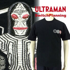 ウルトラマン×スイッチプランニング　ダダと和模様刺繍半袖Tシャツ ULST-007【送料無料】