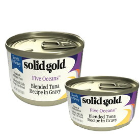 ソリッドゴールド ブレンド ツナ缶 170g [ キャットフード ウェットフード 全年齢用 solid gold ] KMT M01