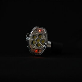 お買いものマラソン開催中 LEDブロック型発電ランプ マグボーイ（MagBoy） ブロックダイナモ Mag Boy MLA-8型（レッド、オレンジ、グリーン） MARUZEN（丸善） 自転車ライト 中心明るさ約1200cd（1200カンデラ）で明るい 自転車の前照灯（ライト）