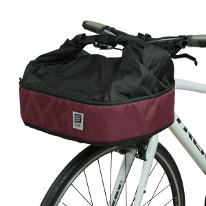 maruto 大久保製作所 浅いカゴ用バスケットカバー D-2F-600LBC ステップクルーズeやクロスバイクなど浅型カゴに前用バスケットカバー 超厚手で丈夫 自転車 前かごカバー 防水 マルト