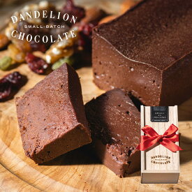 赤リボン付 ガトーショコラ ダンデライオン・チョコレート ｜バレンタイン ビーントゥバー クラフト スイーツ チョコレートケーキ グルテンフリー 誕生日 プレゼント 贈り物 ギフト サンフランシスコ