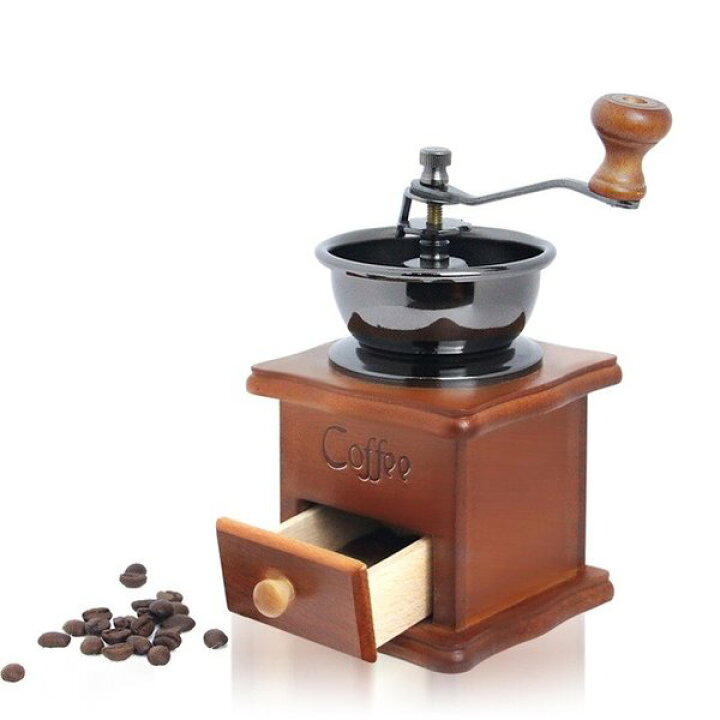 楽天市場】研削コーヒーミルマニュアル カフェアンティーク コーヒー豆 