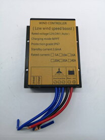 【当店提供風力発電用】MPPT コントローラ　風力発電　家庭用　業務用　30A　400W 小型風力タービン発電機フィットホームライトやボート MPPTコントローラ付　12V 24V　ハリーズ