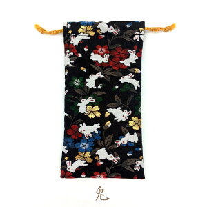 京都 西陣織 金襴 和柄 ミニ 巾着 日本製 数珠入れ ポーチ 袋 巾着袋 メガネケース ギフト